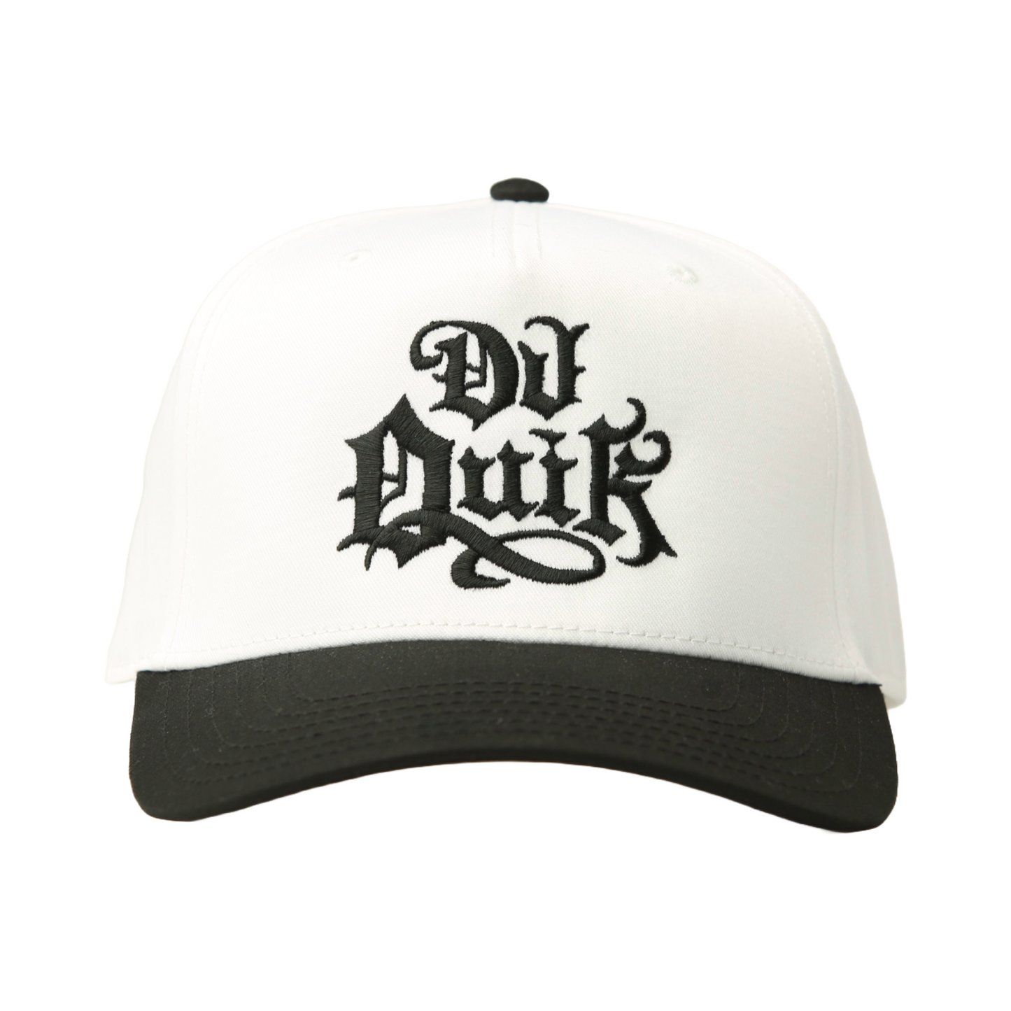 DJ Quik Embroidered Logo "White/Black" Snapback