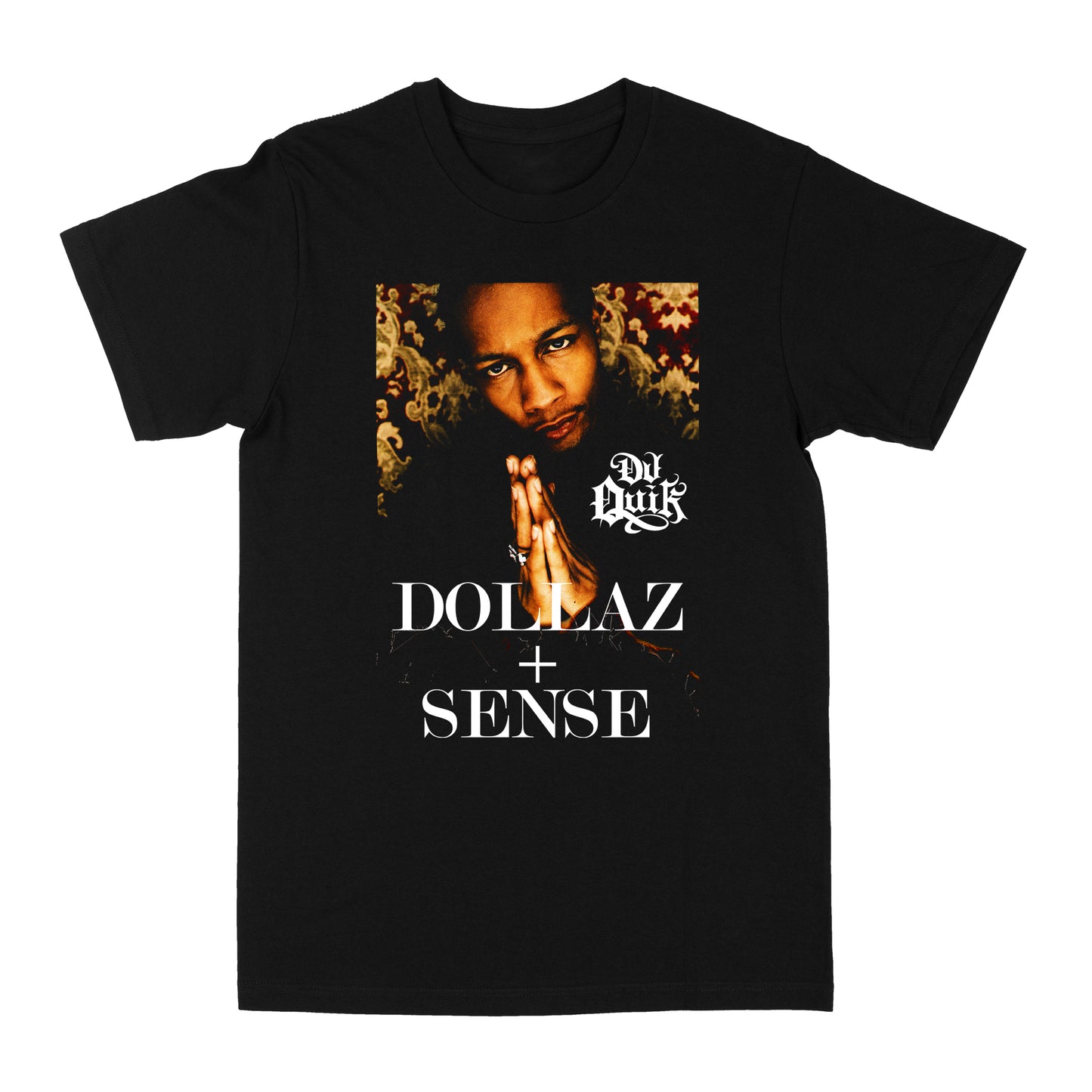 DJ Quik "Dollaz + Sense" Tee Black,