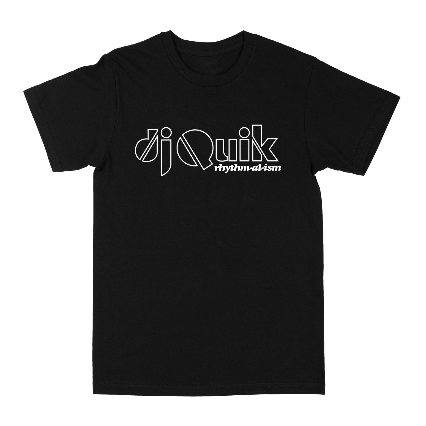 DJ Quik "Rythm-al-ism" Tee Black.