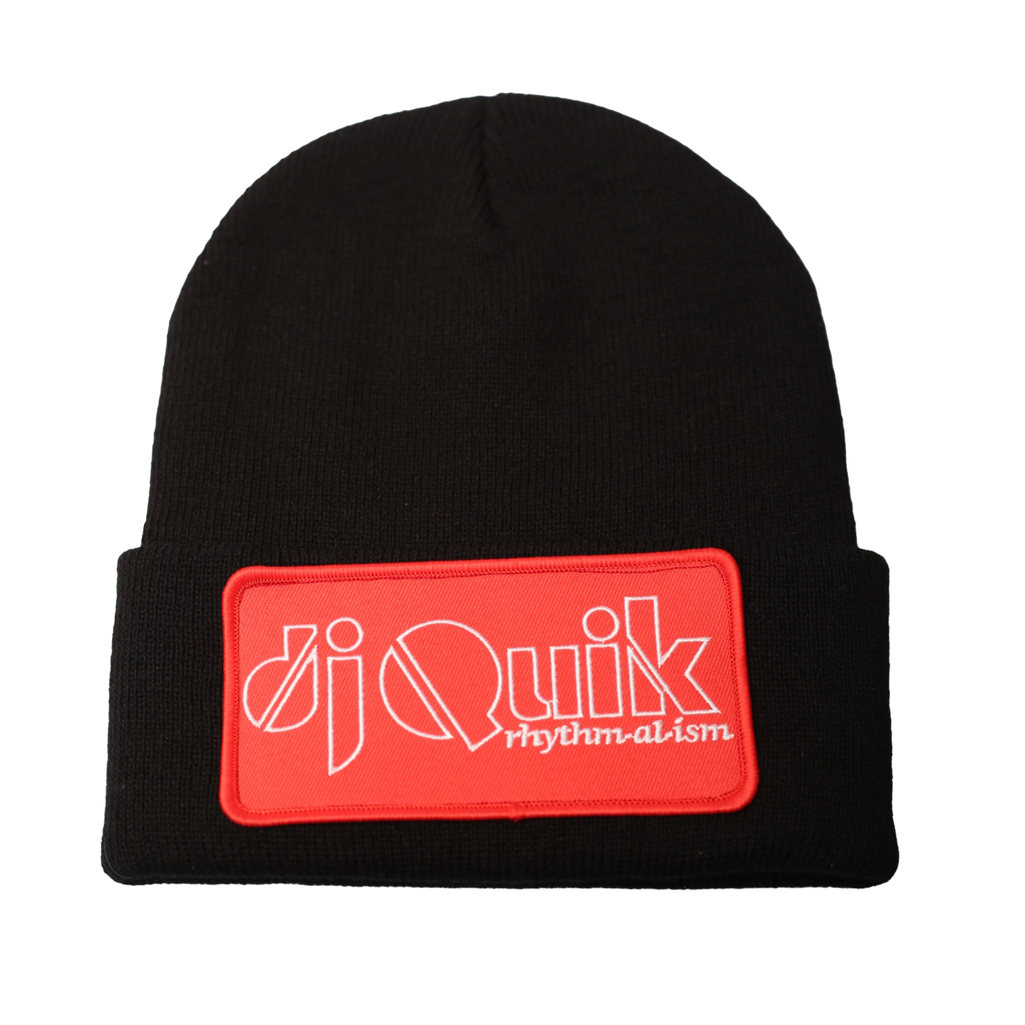 DJ Quik Rythim-al-ism Patch "Black" Beanie