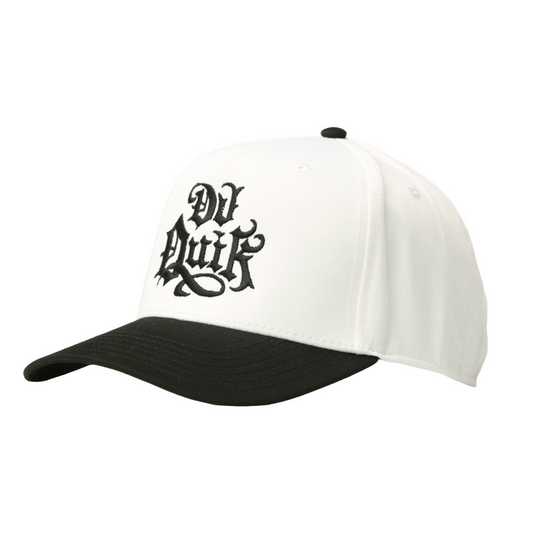 DJ Quik Embroidered Logo "White/Black" Snapback