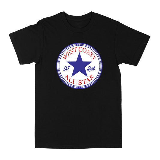 DJ Quik "All Star" Tee Black,