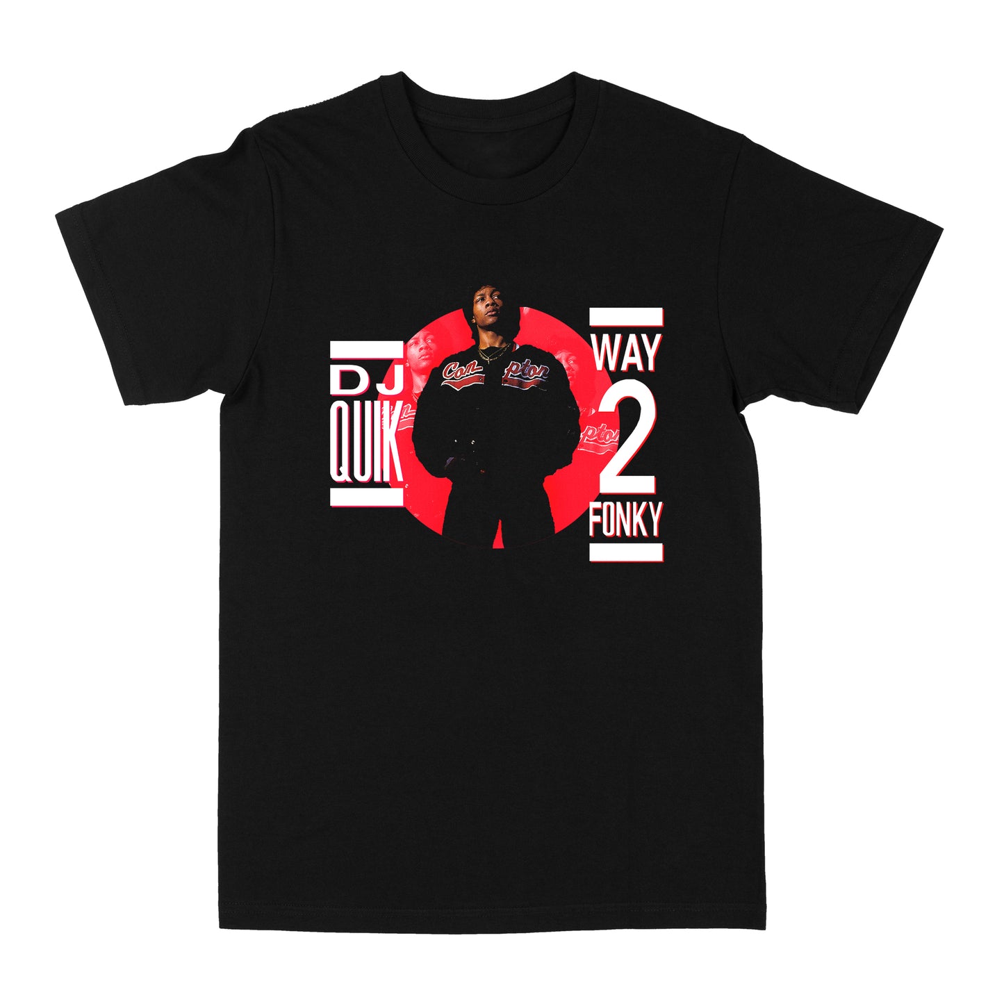 DJ Quik "Way 2 Funky" Tee Black,