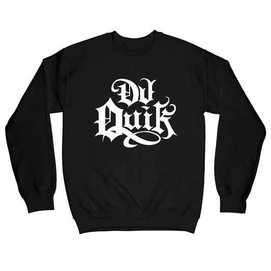 DJ Quik "Classic Logo" Crewneck Black