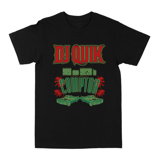 DJ Quik "Born N Raised" Tee Black,